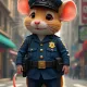 The mouse is a policeman