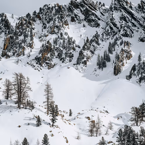 snow mountain