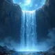 Waterfall in space