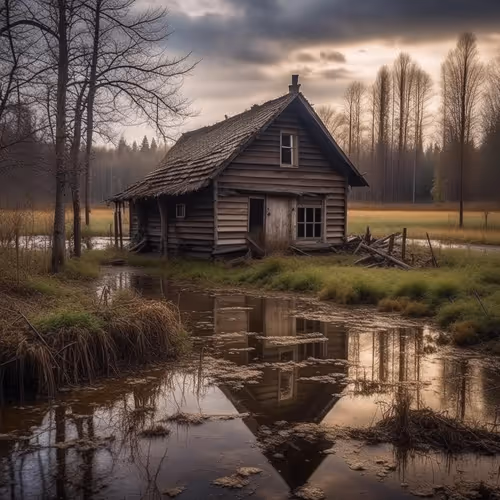 Hut on the Swamp