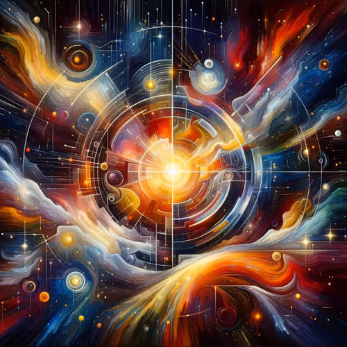 The birth of the universe ENJOY