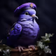 Purple Majesty: The Grace of the Dove