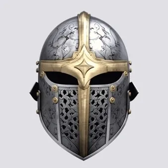 Middle Age Helmets