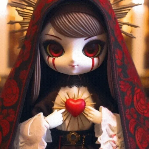 Creep Praying Dolls