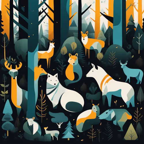 Whispers of the Wild - A Walk in the Forest