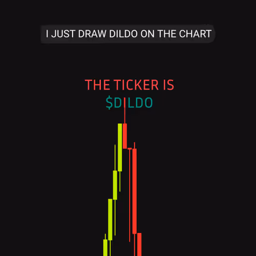THE TICKER IS $DILDO