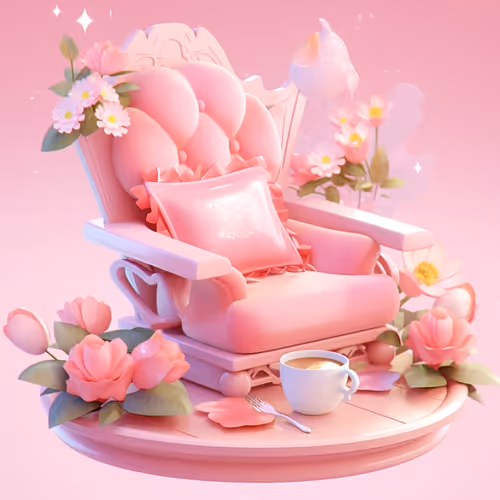 Whimsical Blossom Retreat