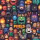 Pixels art