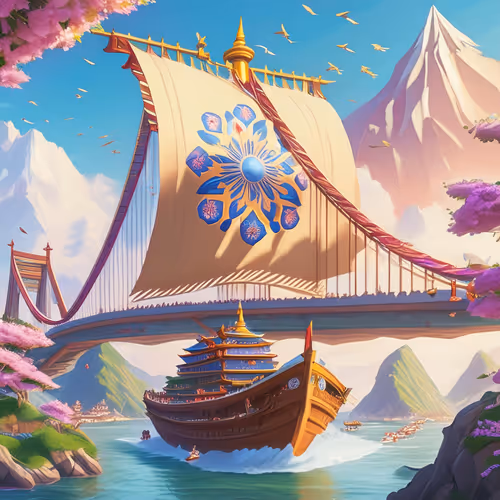 zora sailing away