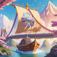 zora sailing away