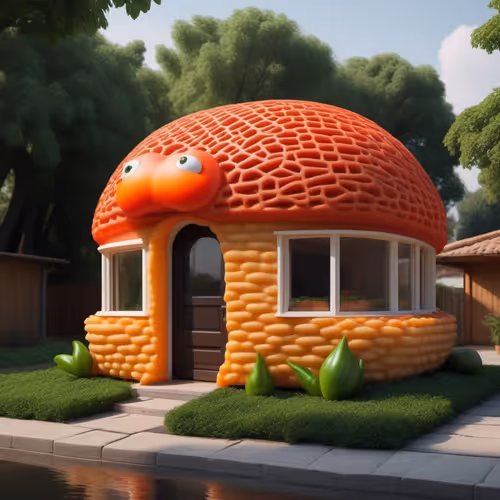 3d Printed House Designs From FoodZ