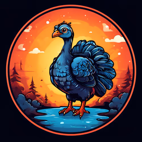 Blue Turkey