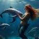 ENJOY dolphin mermaid