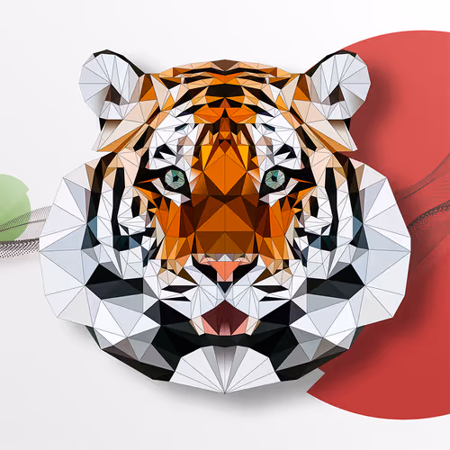Geometric Tiger