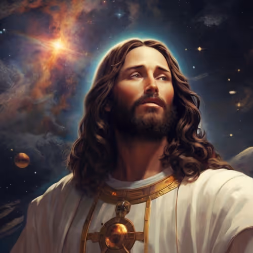 Beautiful space Jesus
