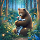 Bear and Cat