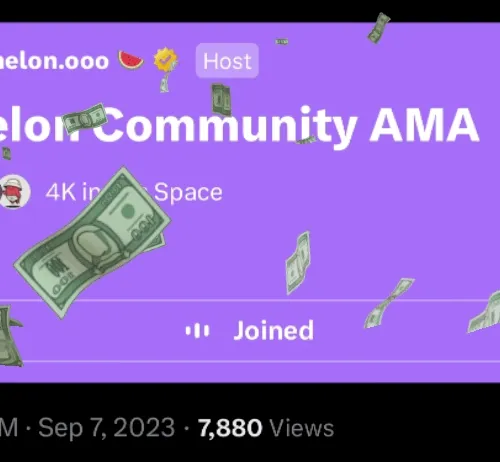 melon.ooo 2023-09-07 AMA