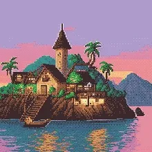 Pixel Island