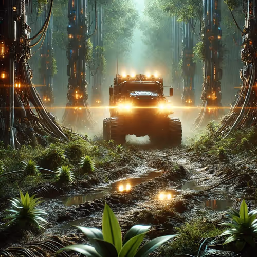Machines in the Futuristic Jungle