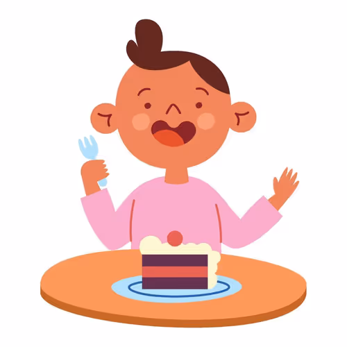 eat cake