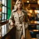 girl in a raincoat