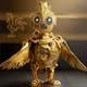 Gold Robot Chicken on Zora