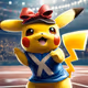 Pikachu the cheerleader