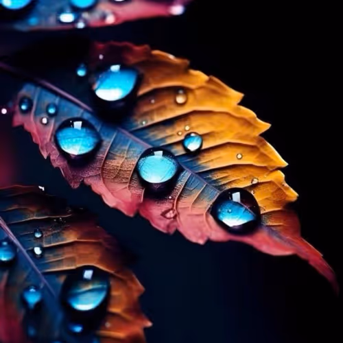 Dew drops