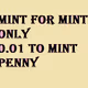 MINT 4 MINT. ONLY 0.01 USDCZ