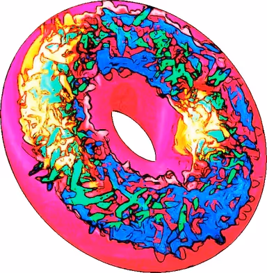 Donut Colorful