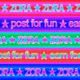 post for fun. earn for real.