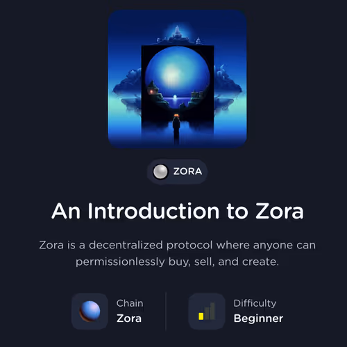 An Introduction to Zora