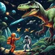 Dino Space wars