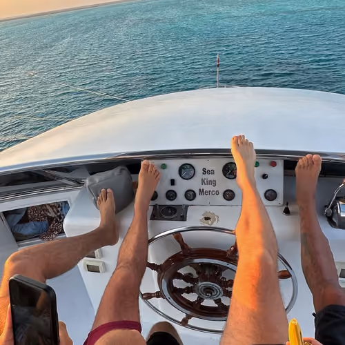 Yachting with mates