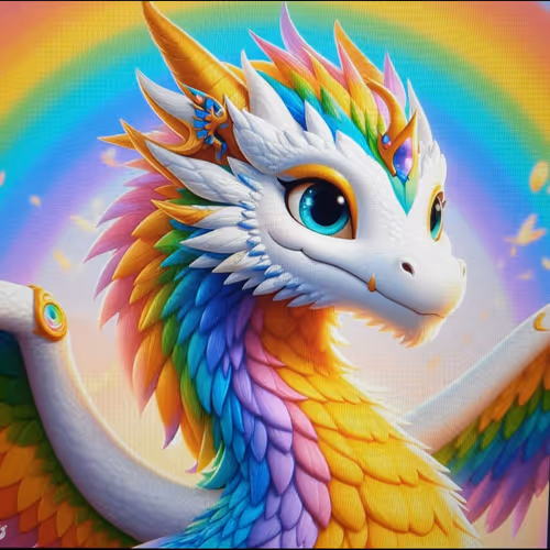 rainbow dragon