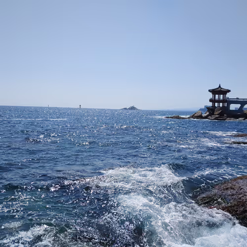 Sokcho sea, Korea