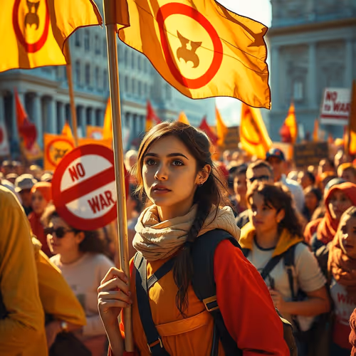 #protest against evil