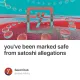 you've been marked safe from satoshi allegations
