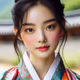korean girl close