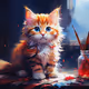 drawing cat