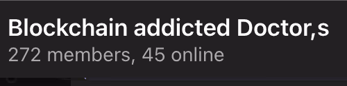 Blockchain Addicted Doctors