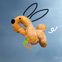 flying rabbit