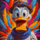 donald duck figurine