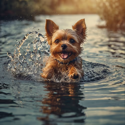 dogs enjoying