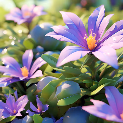 flower opens