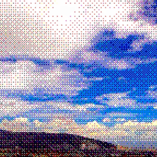 Dithered Cloudscapes