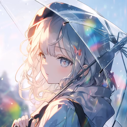 In the rain