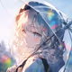 In the rain