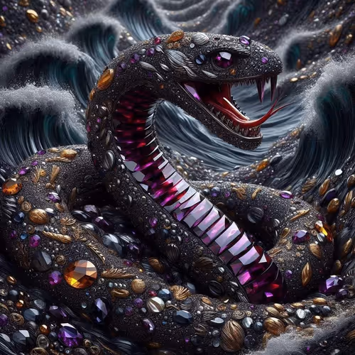 Diamond snake