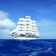ships at sea